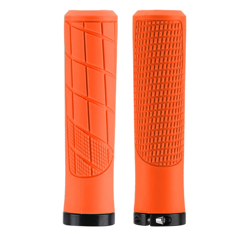 Fiets Grips Rubber Mountainbike Stuur Cover Manchetten Schokdemper Anti Slip Fiets Handvatten Grip MTB Manchetten Fiets Handvat Vuist Deel - afbeelding 1