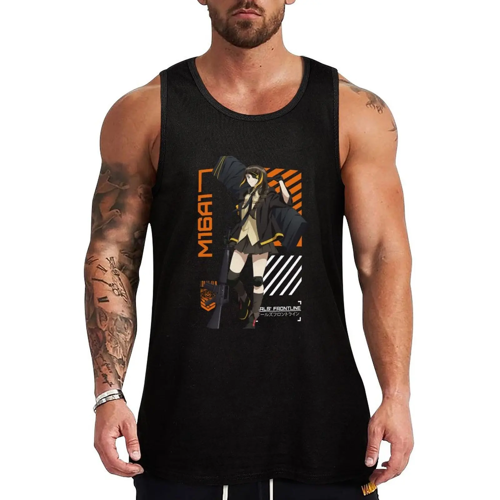 M16A1 - Dolls Frontline Tank Top Daily Casual Tank Top Relaxed Fit Sleeveless Summer