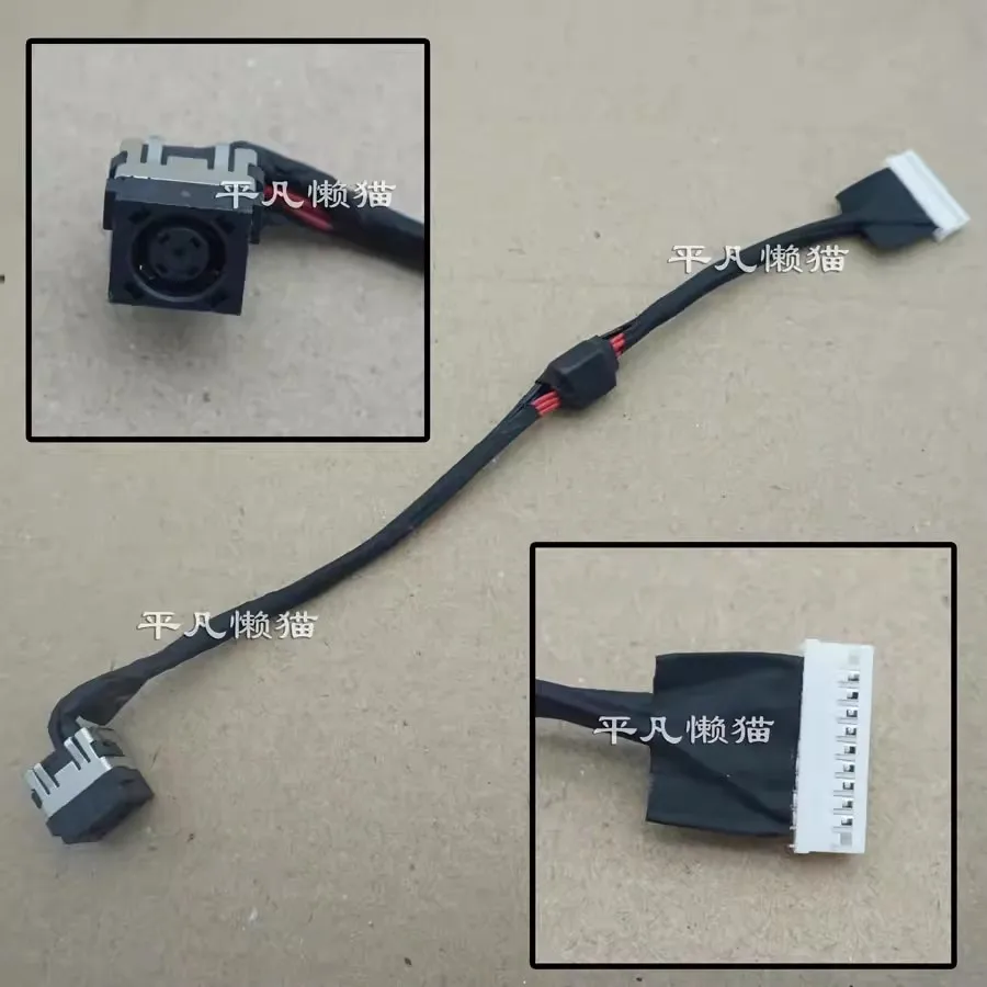 

Кабель постоянного тока для Dell Alienware 15 R1 R2 P42F, зарядная головка порта питания 0784VK DC30100TN00 0KNFGN DC30100ZL00