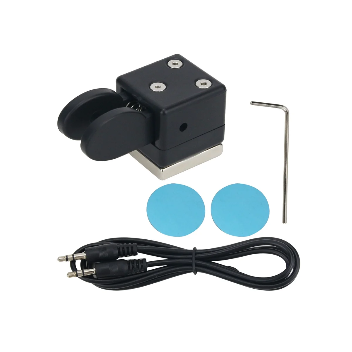 

Mini Dual Paddle Key Morse Key CW Key Automatic Base Magnetic Adsorption for Shortwave Radio