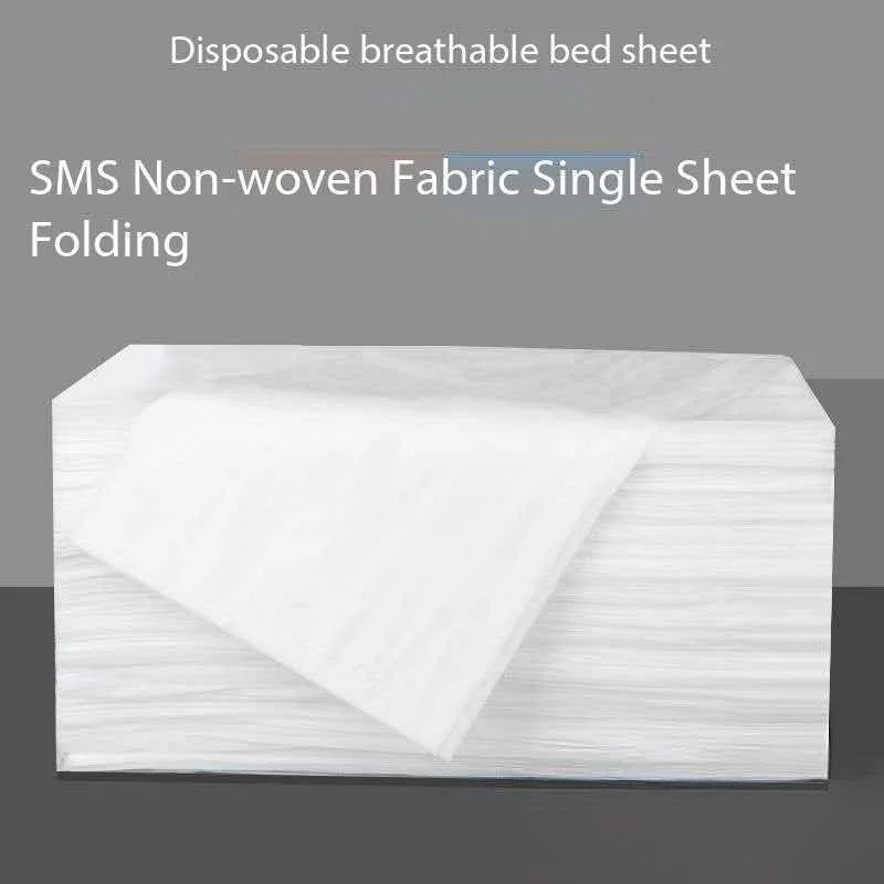 50 disposable bed sheets, non-woven breathable bed sheets, beauty salon anti dirty special bed sheets, portable for travel