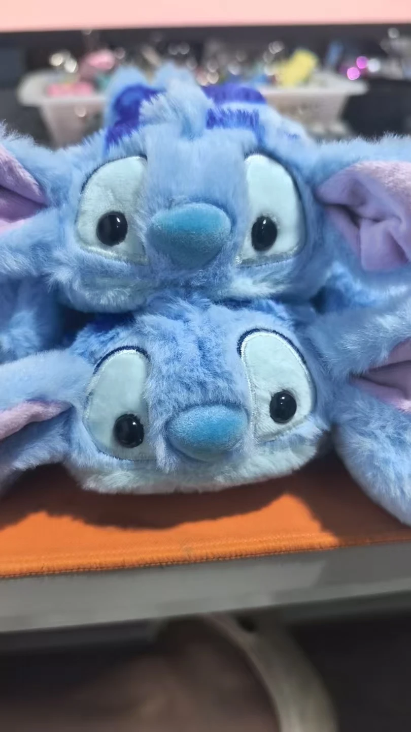 Stitch Plush Cute Pencil Case Disney Anime Kawaii Pen Bag Kids School Home Stationery Box Lilo & Stitch Plush Bags Kids Gift Toy - view 5