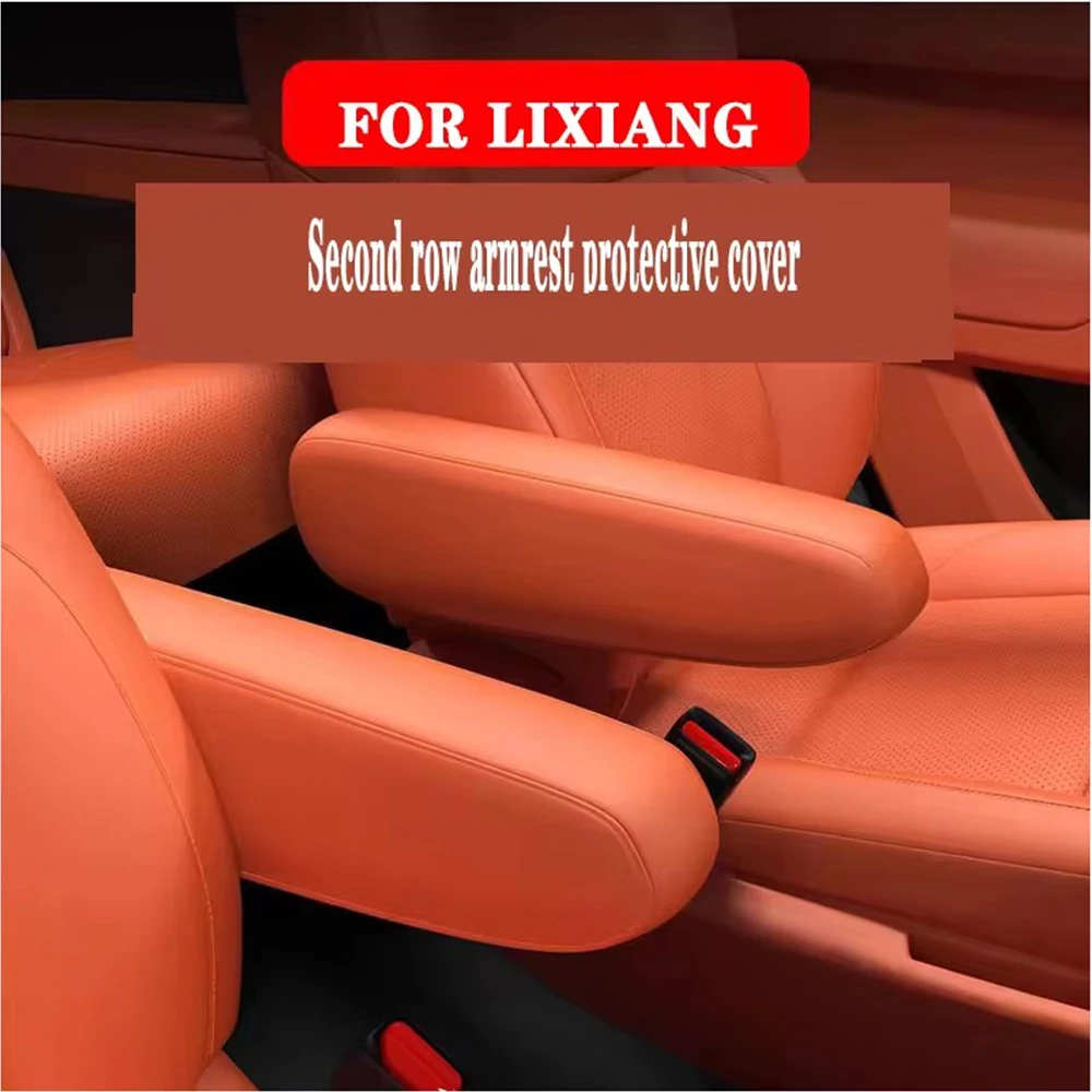 For LiXiang L8 L9 2022 2023 2024 Second row armrest protective cover aisle seat armrest protective cover car interior decoration