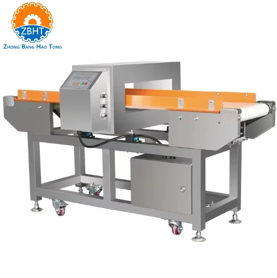 Professional Metal Detection System Industrial Food Metal Detector Cattle Pig Sheep Slaughterhouse Meat Processing Plant Machine