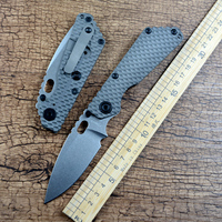 Y-START SNG Tactical Folding Knife 440C Stonewashed Blade TC4 Titanium Handle Outdoor Survival Knife Tool