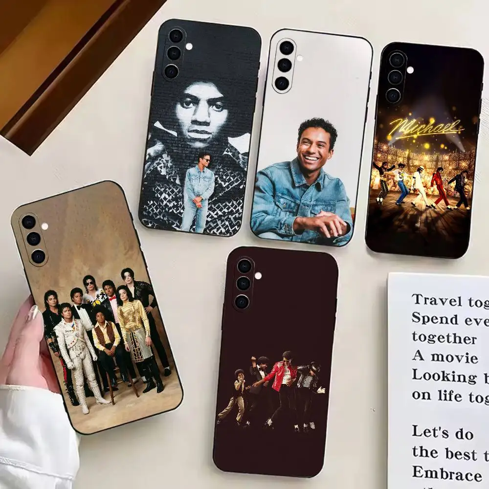 Чехол для телефона Biopic Michael-Jaafar для Samsung Galaxy A20, A21s, A22, A31, A32, A52, A53, A72, 73, A80, черный силиконовый чехол