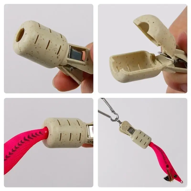 8Pcs Squid Jig Bait…