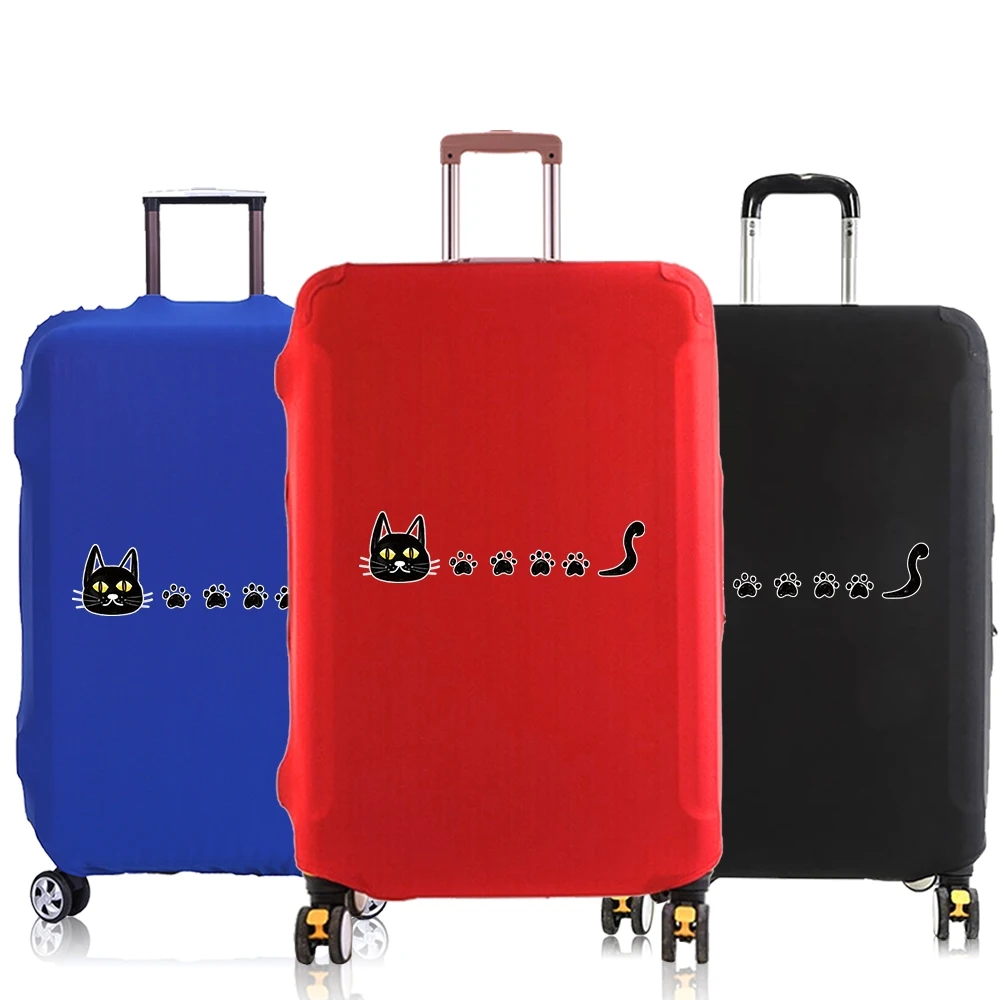 

Luggage Dust Cover Apply to18-30 Suitcase High Elastic Baggage Protective Case Travel Accessories Trolley cover cat paw printing