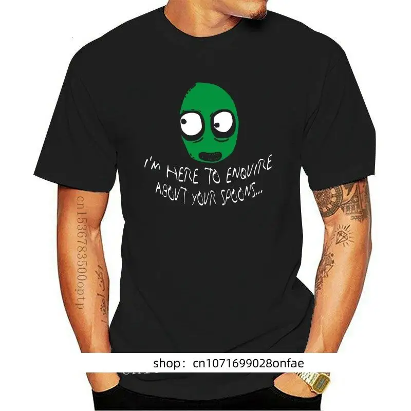 

New Salad Fingers Spoons tee t shirt NIGHTMARE HALLOWEEN rusty hubert cumberdale fun