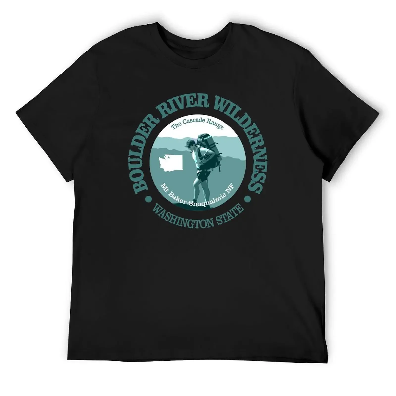 

Boulder River Wilderness (T) T-Shirt summer tops graphic t shirts summer clothes shirts graphic tee mens fashion