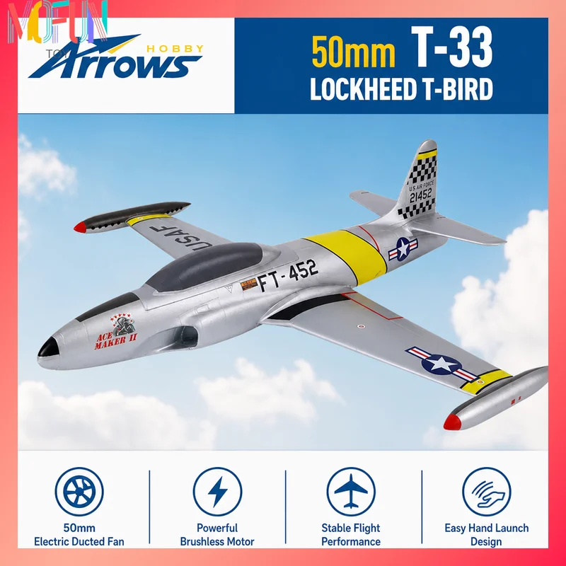 Rc Hobby Park - สินค้าใหม่เข้าสต็อก เครื่องบินบังคับวิทยุ Blue Arrows T-33 T33