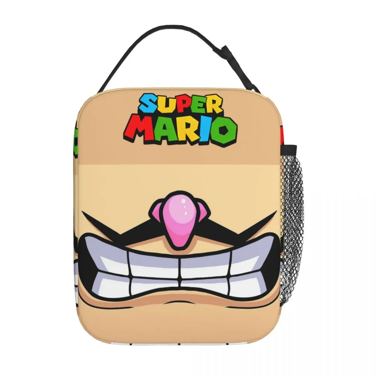 

Waluigi Insulated Lunch Bags Cooler Bag Reusable Meal Container Super M-Marios Video Game Tote Lunch Box Men Women Beach Picnic