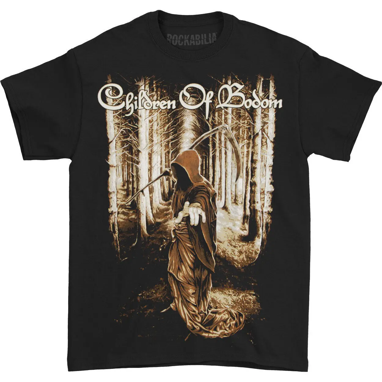 Children Of Bodom Men'S Death Wants You T Shirt Large Black