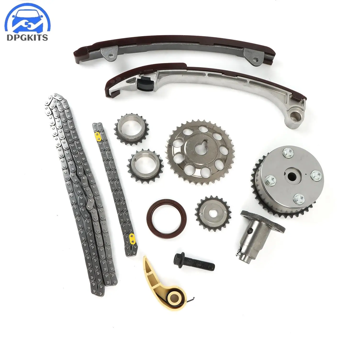 Kit de Corrente de Distribuição para Pontiac Vibe 2.0L 2.4L DOHC 16V 1AZFE 2AZFE 2001-2011 Toyota RAV4 Corolla XRS Highlander Scion TC XB