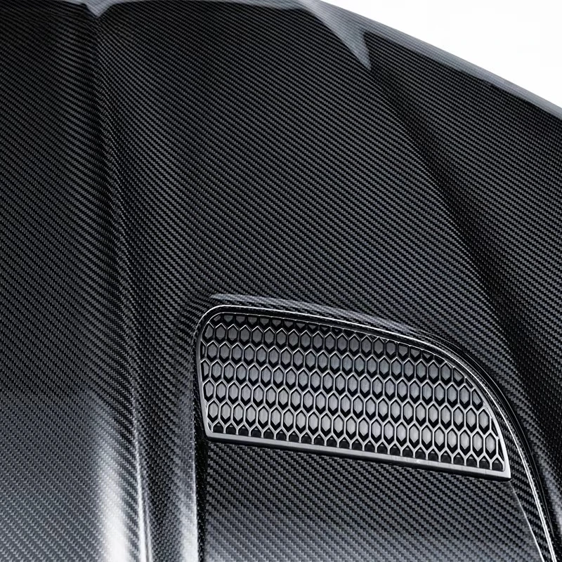 Style Prepreg Carbon Fiber Body Kit Engine Hood Bonnet Cover Aero Part Exterior Replacement for  RS6 C8 2019 - 2025 - view 4