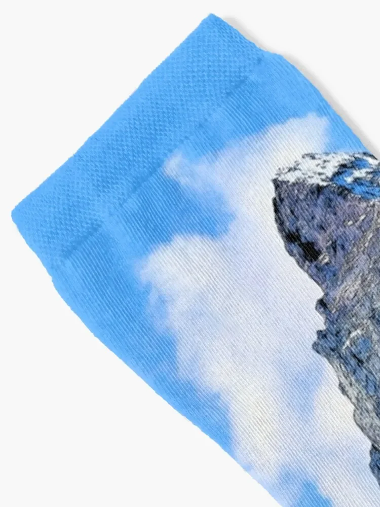 Matterhorn Zermatt Switzerland // Mountain Landscape Socks valentine gift ideas christmass gift Designer Man Socks Women's