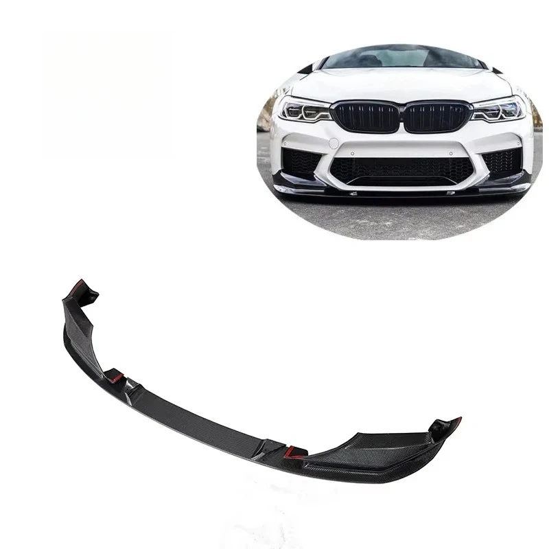 

2018-2019 For M5 F90 Carbon Fiber Front Sp Lip Spoiler 3D Style Car Accessories