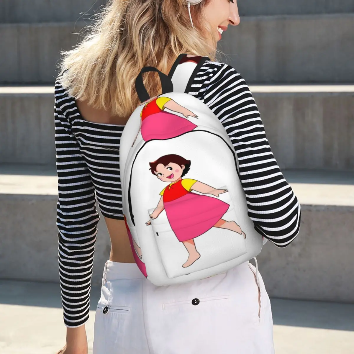 Heidi Girl Backpack Hot Sale Daypack Large Capacity Boys Girls BookBag School Bag Shoulder Bags for Men Women