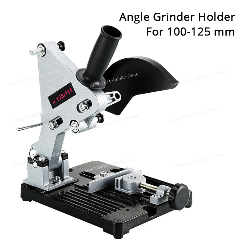 100-125 Winkel Grinder Halter Stehen Grinder Cutter Unterstützung Halterung DIY Schneiden Maschine Gusseisen/Eisen Basis