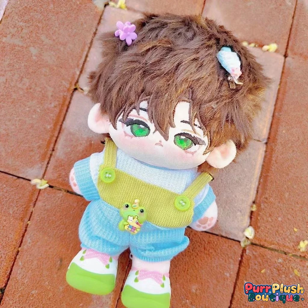 Los perros de Sisyphus Pyo Guwon Heo Jinwoo 20cm muñeco de peluche Lezhin Comics coreano Manhwa lindo bebé cambiar ropa regalo