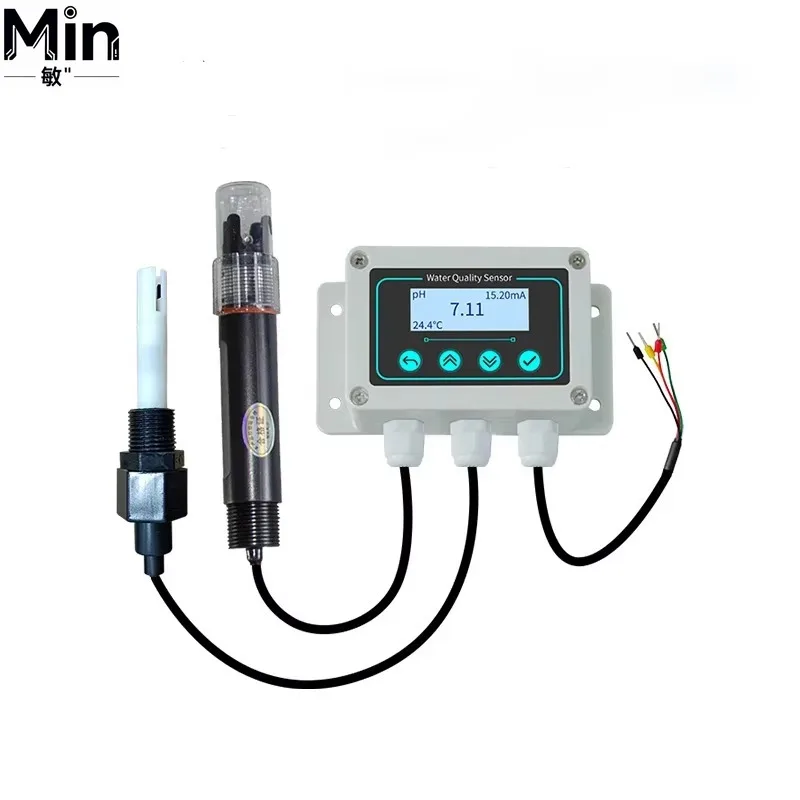 IoT 2-in-1 EC PH Probe Digital Water Quality Detection Sensor for Aquaculture Pond Swimming Pool Laboratory Testing