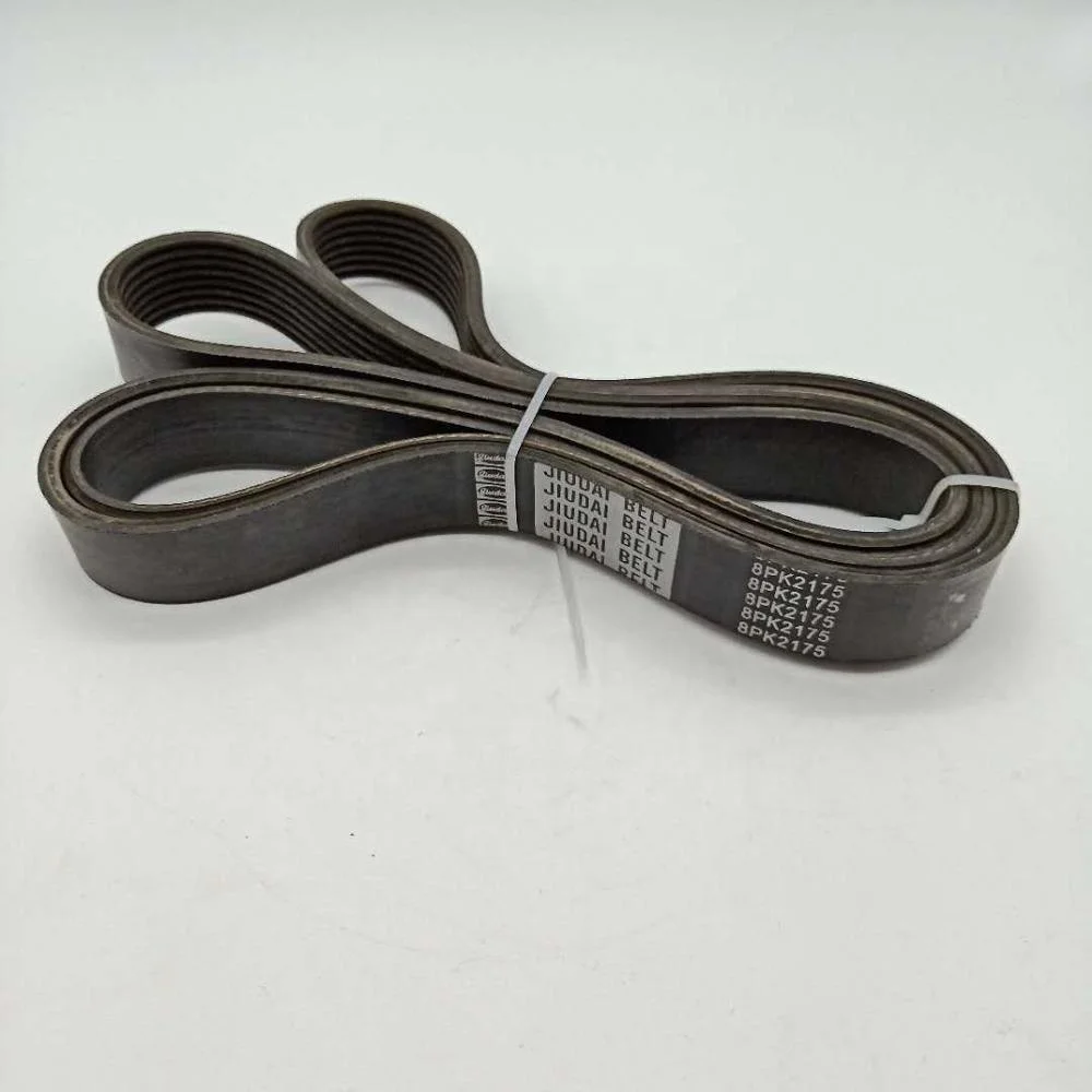 

8PK2175 Excavator Fan Belt For 183-4494 1834494 With 3126B C7 C9 Engine E332C E325C E330D E336D
