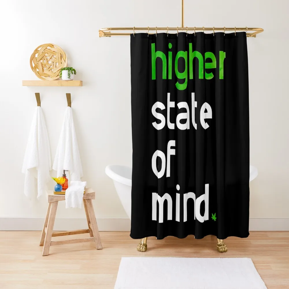 Higher State of Mind - Legalize Weed Shower Curtain Shower Set For Bathroom Shower Bath Luxury Bathroom Curtain