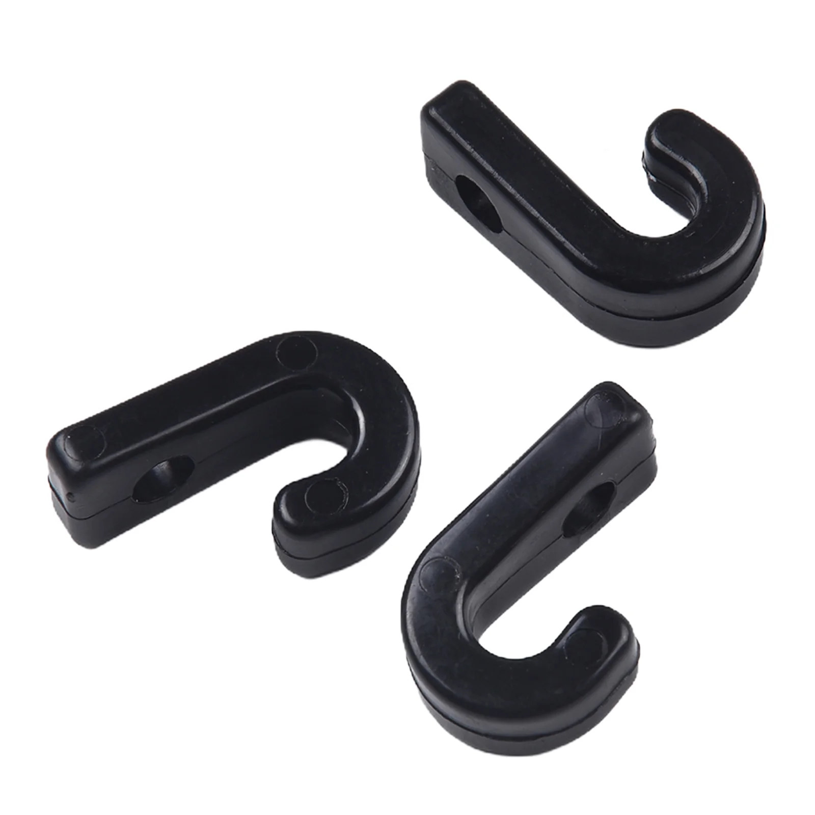 

Kayak Accessories Kayak Hooks 10Pcs Black J Hooks Kayak Lashing Nylon 10 Piece Canoeing For Canoes Boats Decks