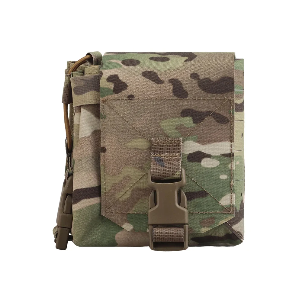 Outdoor Vest Chest Hanging Molle Expansion Pack Bag radio Pouch Large Camouflage Multifunctional Sub Bag