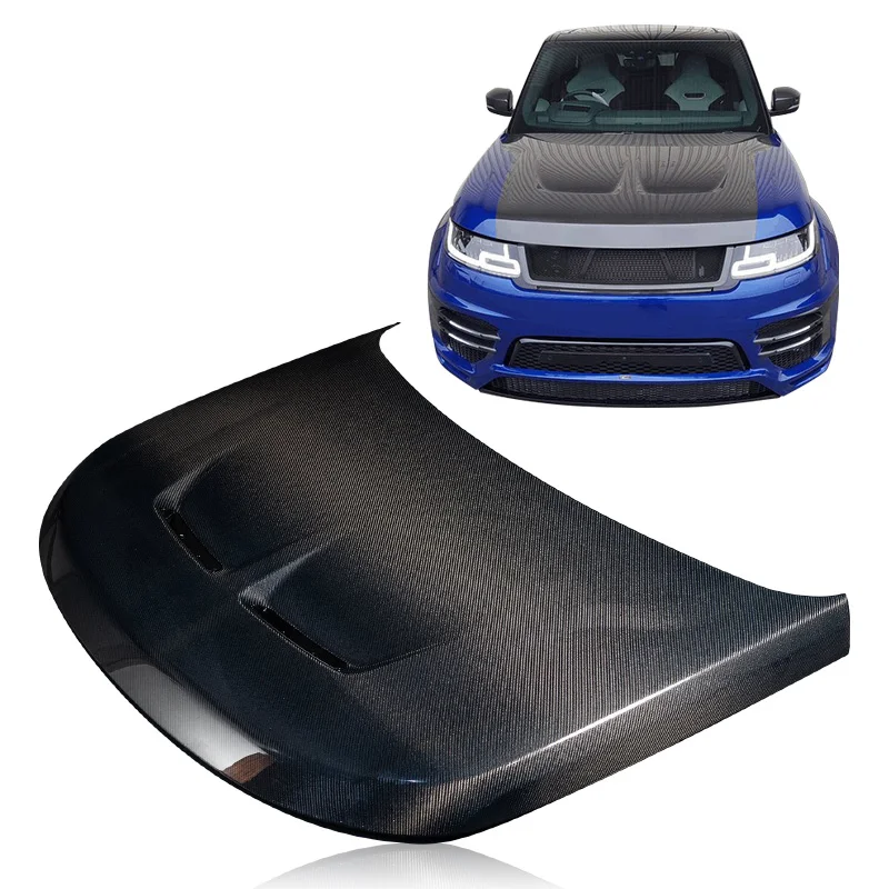 

SVR Style Exposed Carbon Bonnet Hood For Range Rover Sport (2013-2018)