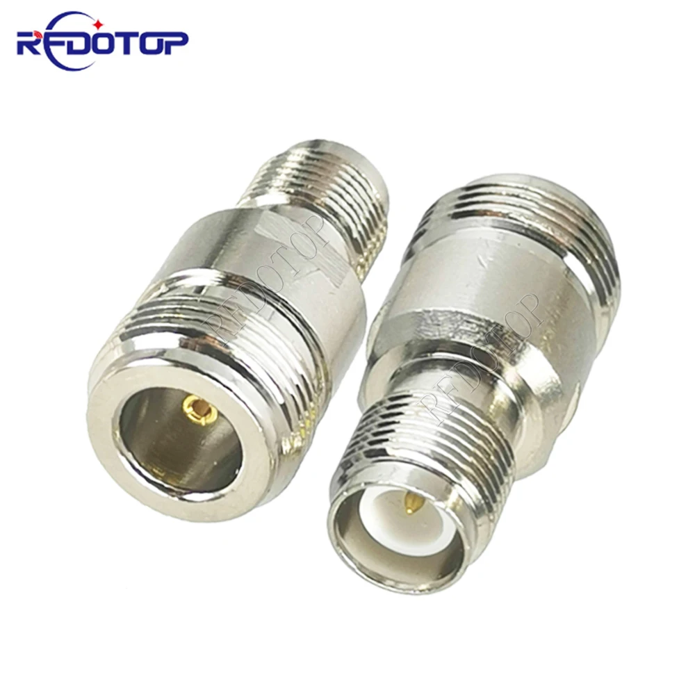 1Pcs N Female Jack to RP TNC Female Straight Connector RF Adapter Converter Coaxial High Quanlity 50ohm RFDOTOP