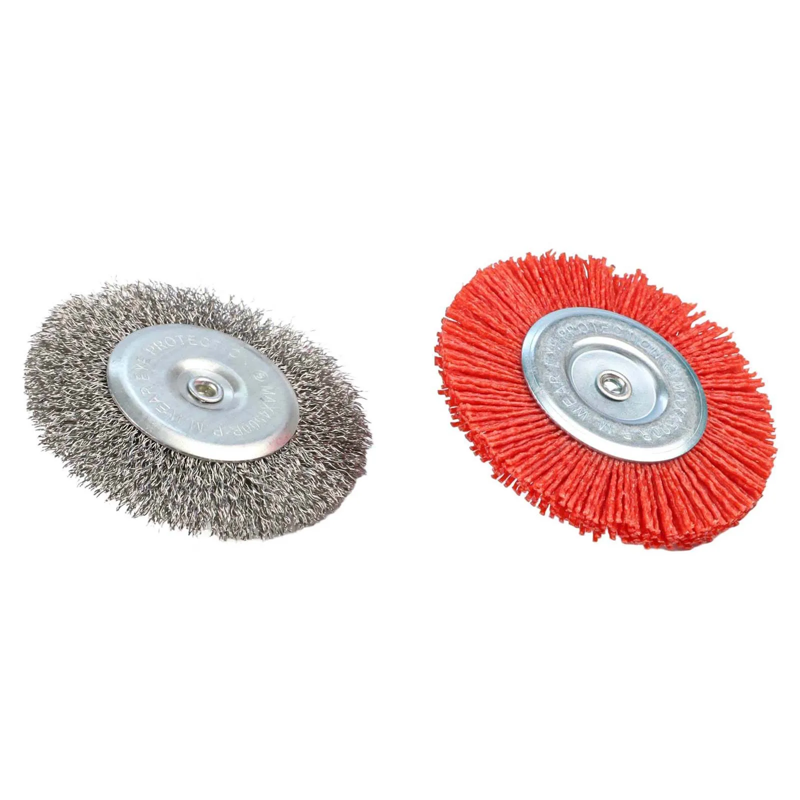 4 ชิ้น 110 มิลลิเมตรแปรงลวดล้อสแตนเลสก้านหกเหลี่ยมไนลอนขัดแปรงลวดเครื่องมือสว่านไฟฟ้าโลหะอุตสาหกรรมขัด