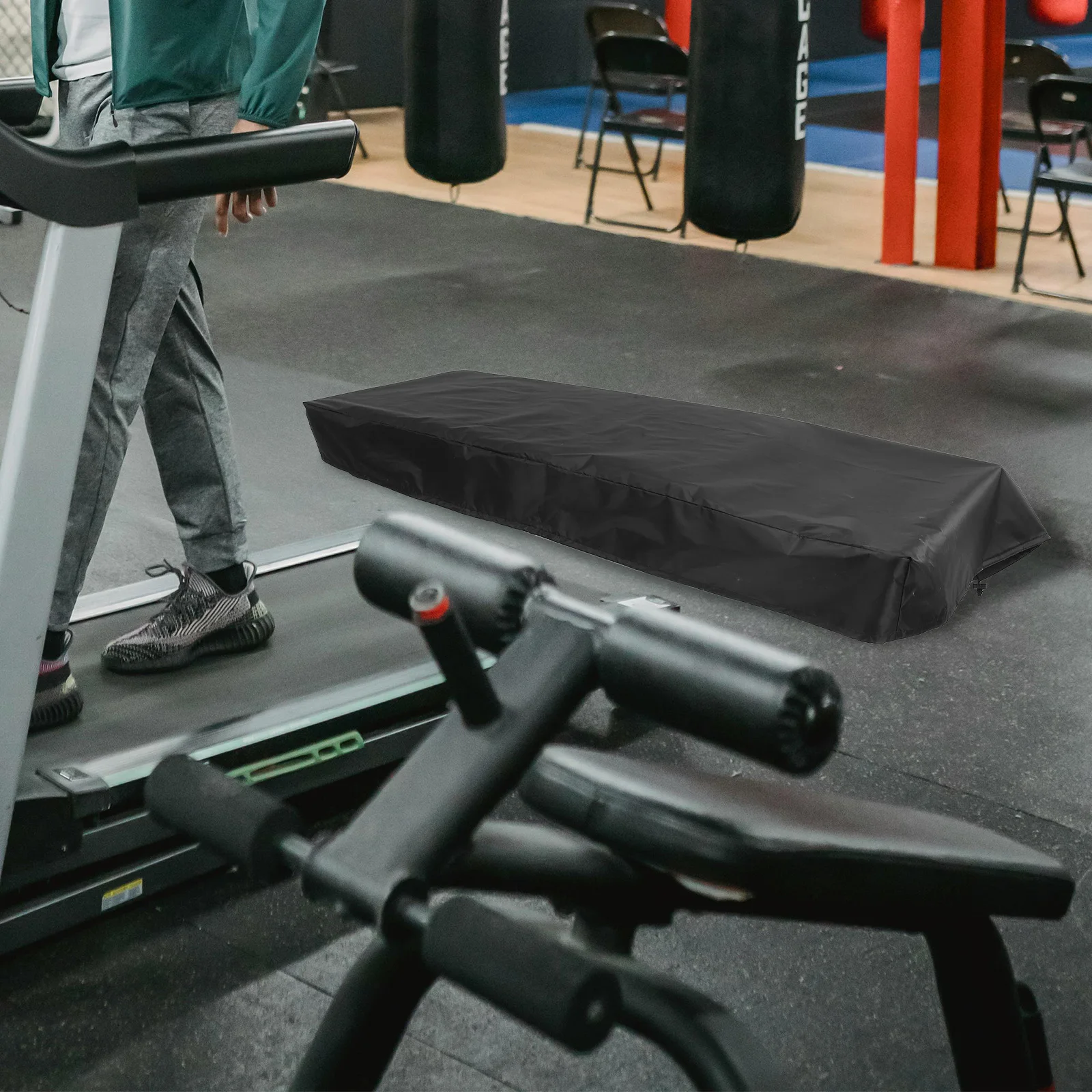 

Treadmill Cover Oxford Cloth Protective Dustproof Portable Folding Gym Equipment Running Machine Workout Shield