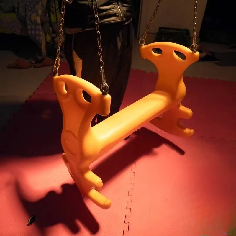 

Kids plastic toy accessories outdoor chain I-zigzag home outdoor kindergarten baby parent-child hanging swing