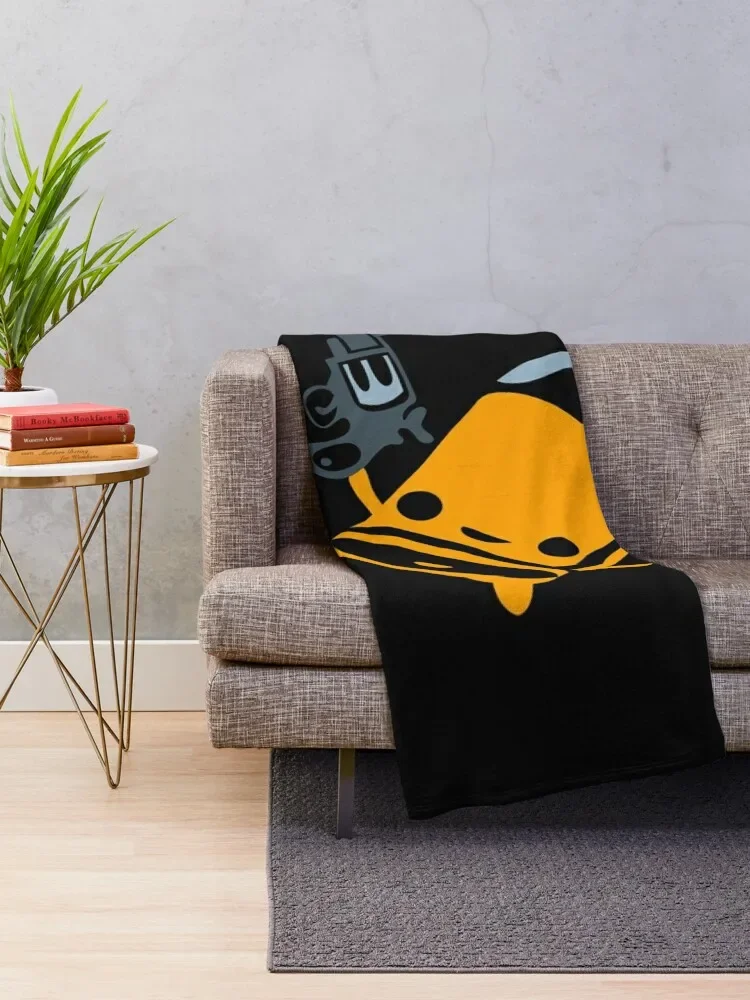 Enter The Gungeon Bullet Fanart Throw Blanket Large Thermal Soft Plaid Blankets