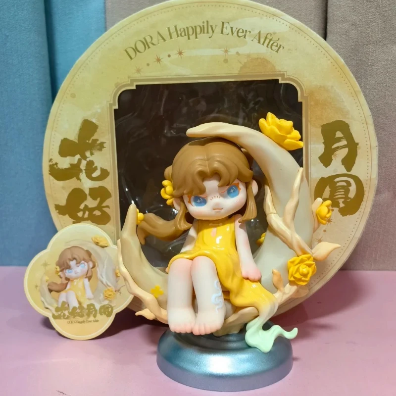 

TNT SPACE DORA Figurine Flowers are Blooming And The Moon Is Round Series Desktop Handmade ornaments Trendy Toys Birthday Gift