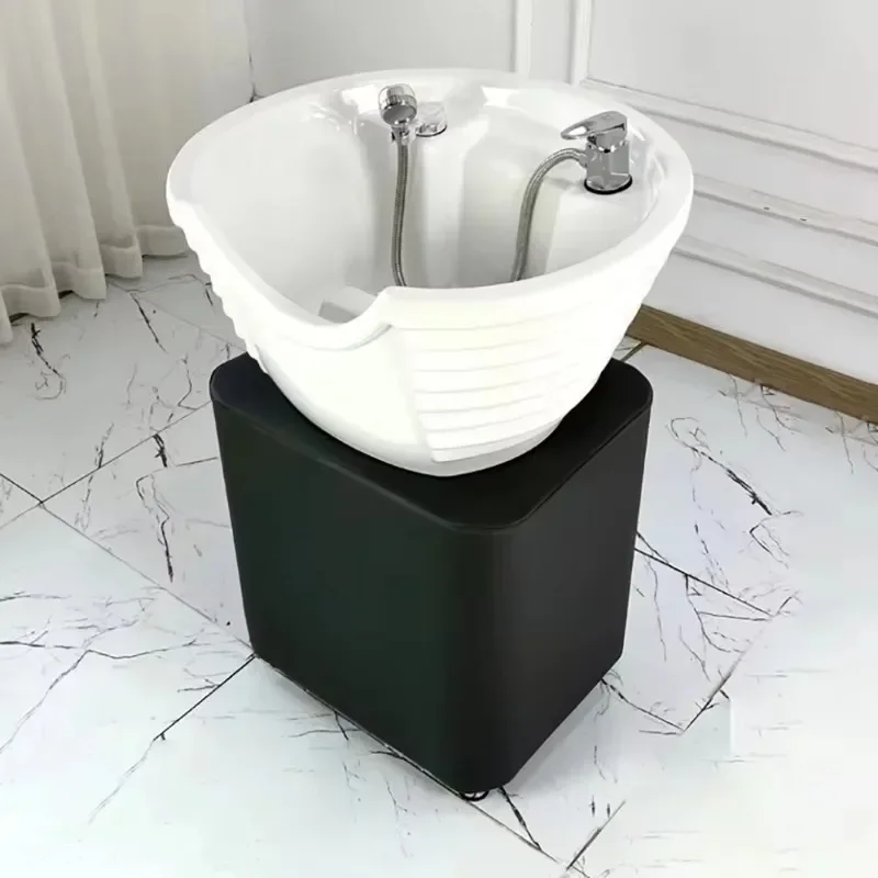 Comfortable Portable Hair Head Spa Trendy Modern Personalized Unique Shampoo Bed Fashion Ergonomic Cadeira Barbearia Furniture