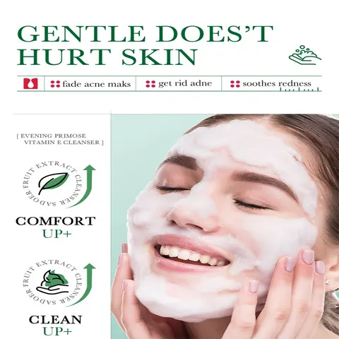 Средство для умывания лица с салициловой кислотой BIOAOUA, средство для лечения акне, увлажняющее средство для контроля жирности кожи, пенка для умывания, средство для умывания лица, уход за кожей средство для умывания лица для мужчин с жирной кожей купить - №5