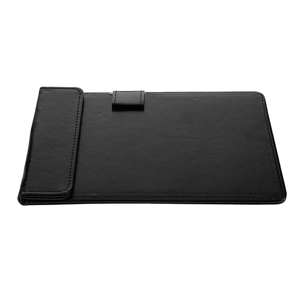 

Menu Clipboard 15X25Cm Pu Portable Document Holder Secure Clip Built-In Pen Slot For Restaurant Kitchen Office