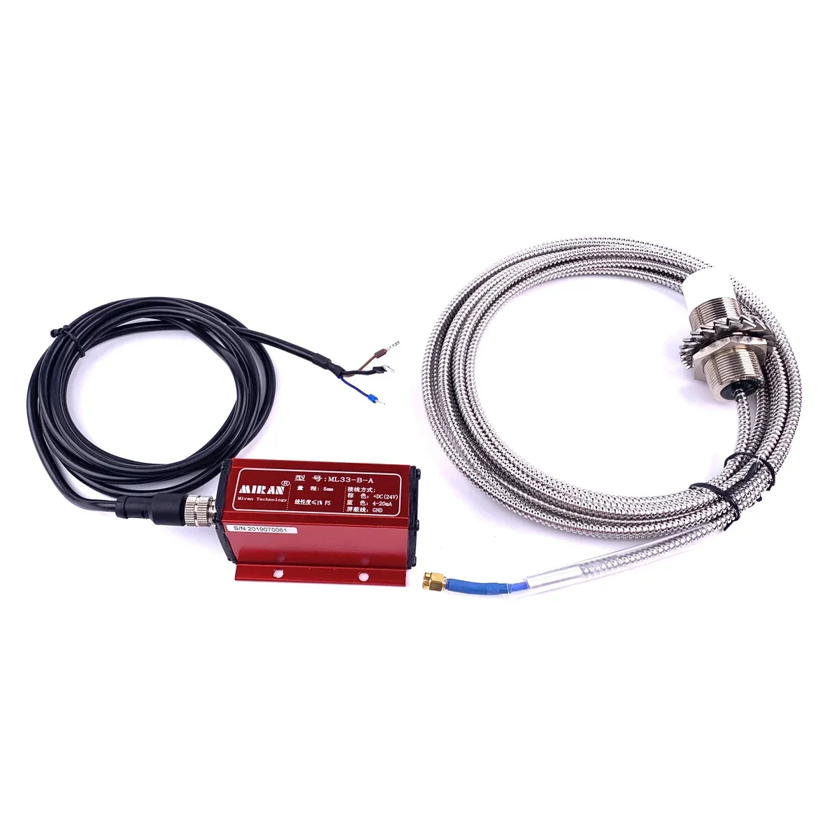2025 رائجة البيع ميران ML33-B-A 1 مللي متر عدم الاتصال إيدي مستشعر الإزاحة الحالية الرقمية الاستشعار الحالي موقف محول الجهد