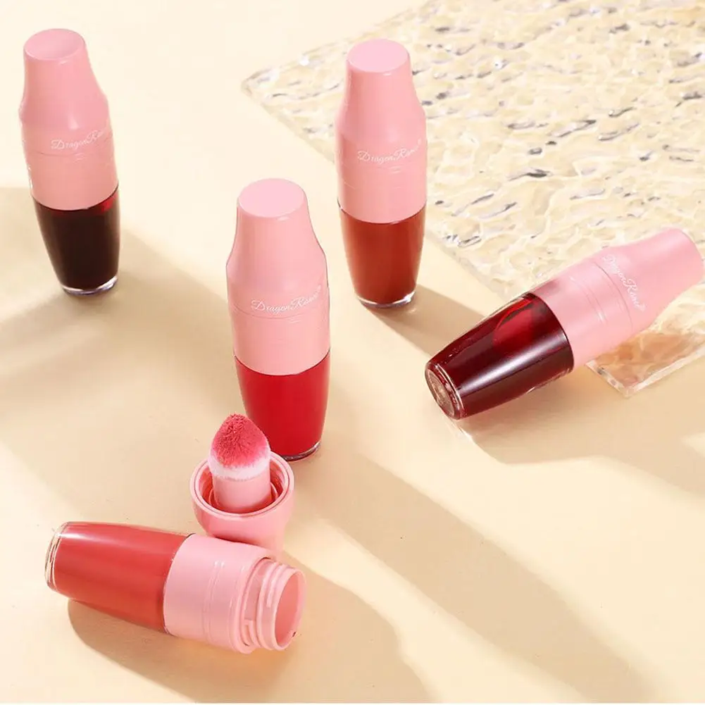 Shake Mirror Lip Tint Lip Glaze femminile carino impermeabile antiaderente tazza rossetto acqua multiuso Blush Liquid