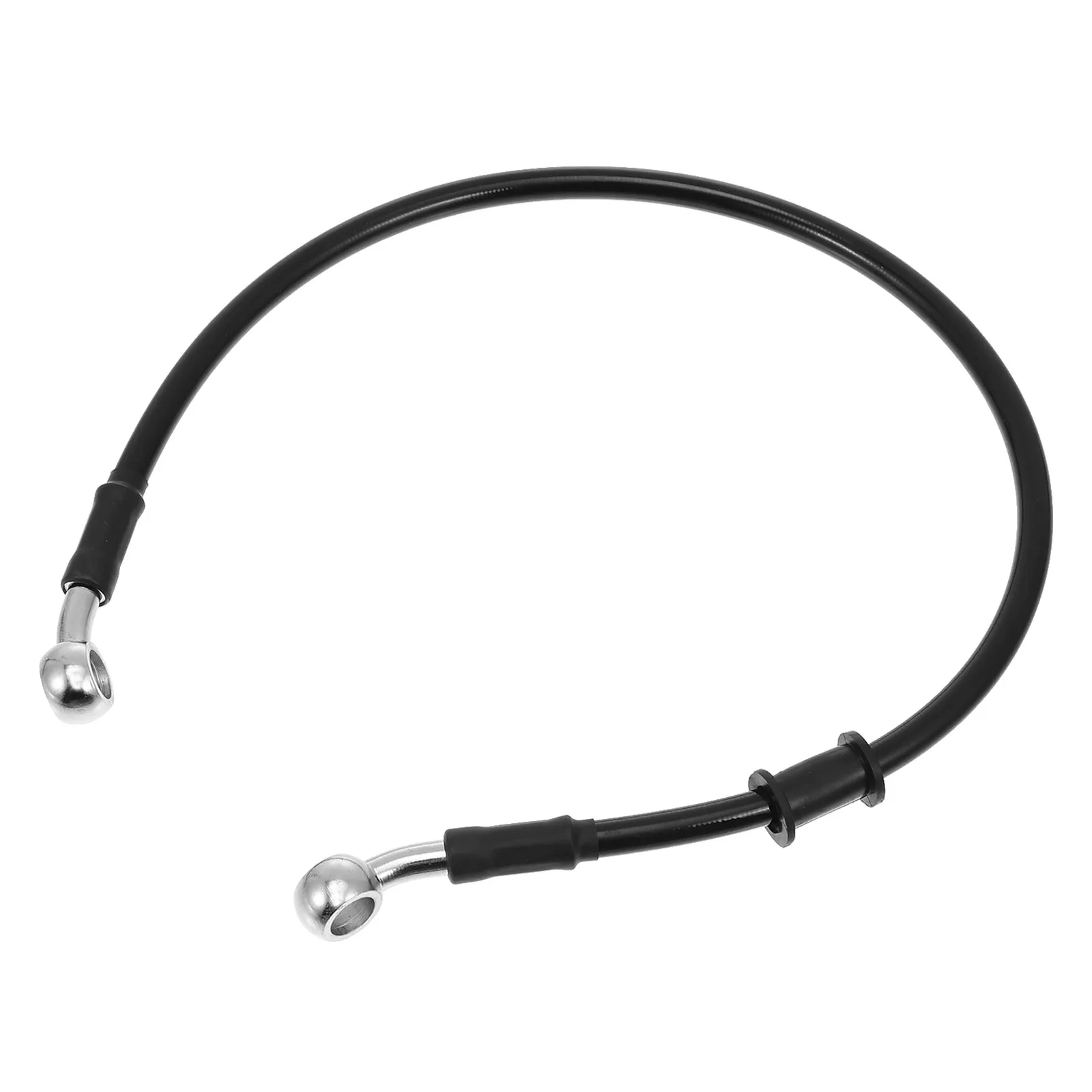 

1Pcs Hydraulic Brake Hose High Tensile Strength Smooth Surface Stable Performance Easy Install Motorcycle Brake Oil Hose