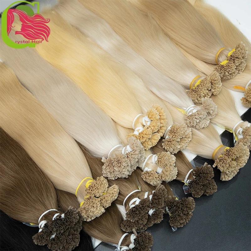 

U Tip Fusion Наращивание волос Microlink Кератиновые наращивания волос 100% человеческие волосы Remy Капсулы Предварительно склеенные натуральные волосы