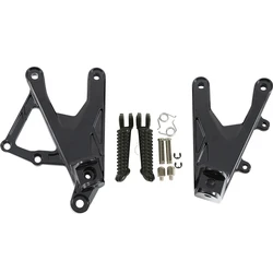 Driver Foot Pegs Footrest Bracket Set For Yamaha YZF R1/YZF R1S 2023 2022 2021 2019 2018 2017 2016 2015 Motorcycle Accessories