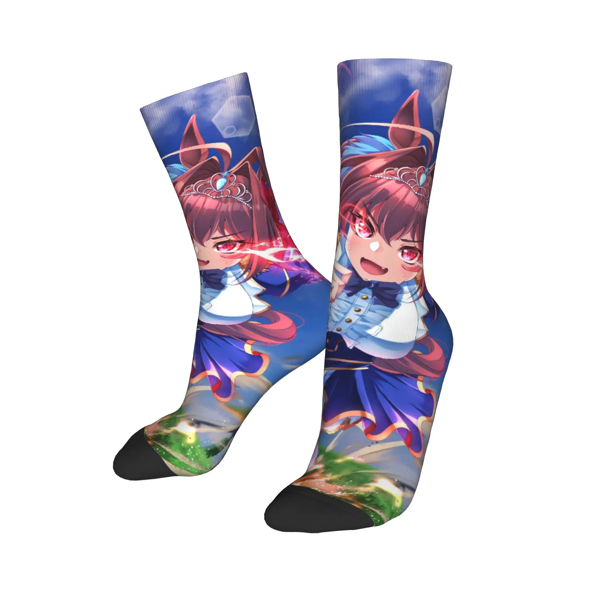 

Winter Warm Funny Women Men Uma Musume Pretty Derby Socks Non-slip Basketball Socks