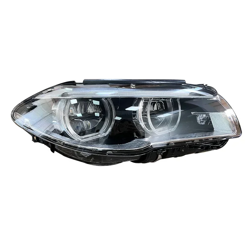 Angel Eyes F10 Headlights Assembly  for BMW 2010-17 F10 F18 headlights upgraded to 5 Series Angel Eyes LED Daily Running Lights