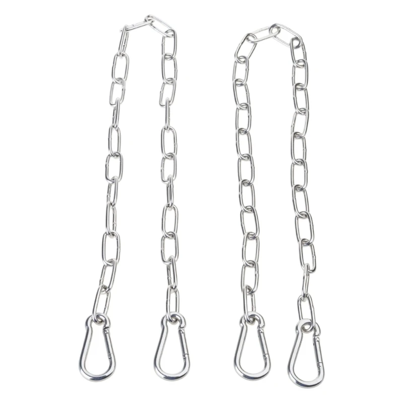 1 Pair Adjustable Stainless Steel Swing Chain With Strong Load Capacity For Hammocks And Outdoor Furniture Easy To high quality