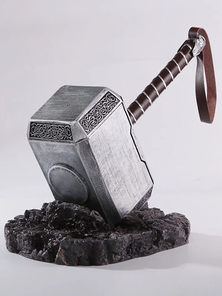Marvel Grote Schaal 1:1 Volledig formaat Mjolnir Model Actiefiguur Realistische Thor Rollenspel Prop Kantoor Club Decoratie Cadeau Vriendje