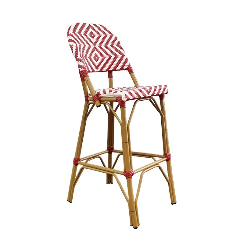

Outdoor rattan bar chair