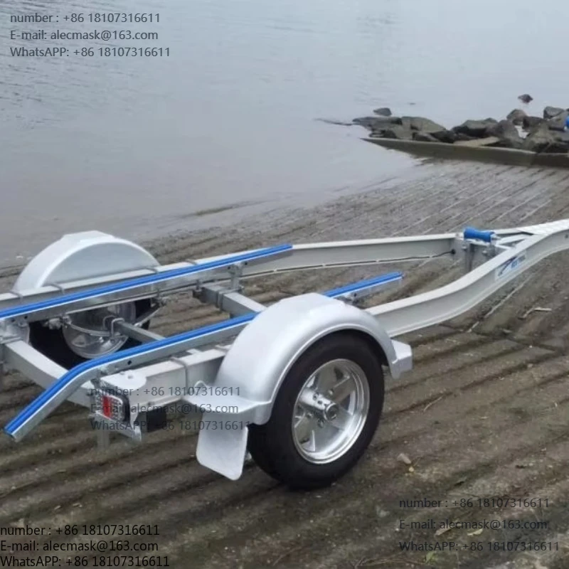 

Aluminum 4.2 m-5.6 m boat trailer single axle and tandem trailer